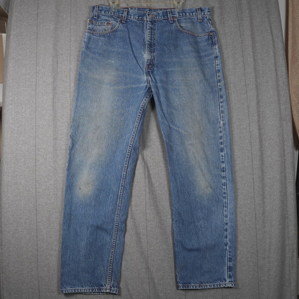 Vintage Levis 505 Mens 40x32 (Fits 38x31) Blue Denim Jeans Made in‎ USA Y2K